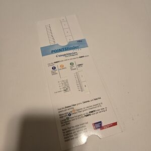 Weight Watchers TurnAround POINTSfinder Slide 2004 WW